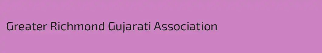 Greater Richmond Gujarati Association
